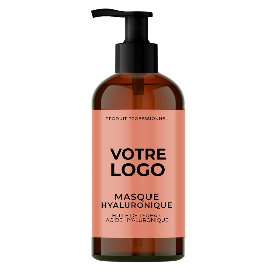 Masque hyaluronique pour les salons de coiffure, à base d'huile de tsubaki et d'acide hyaluronique