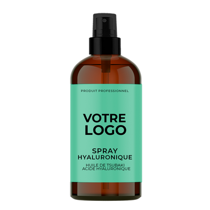 Spray hyaluronique pour les salons de coiffure, à base d'huile de tsubaki et d'acide hyaluronique